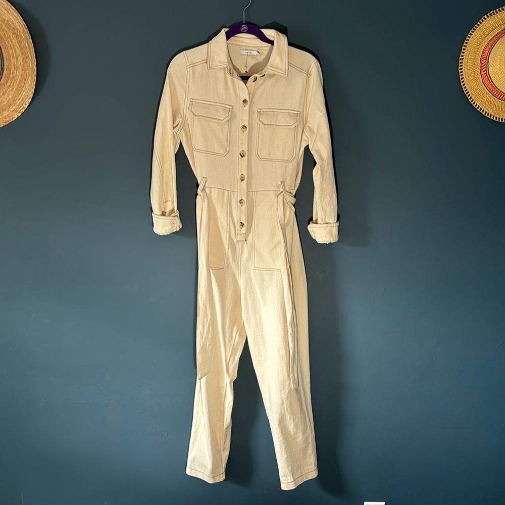 100% cotton coveralls
